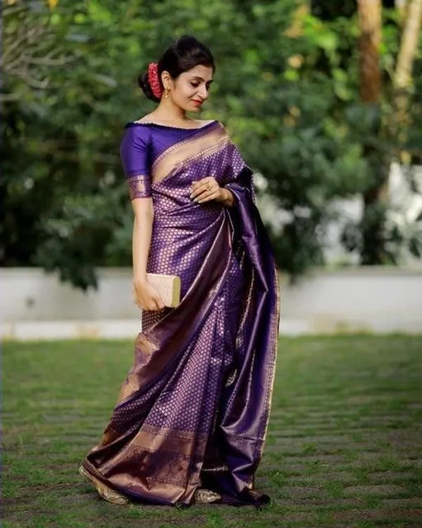 Purple_ridhi_creation_Embellished_Banarasi_Jacquard_Saree_(Purple)